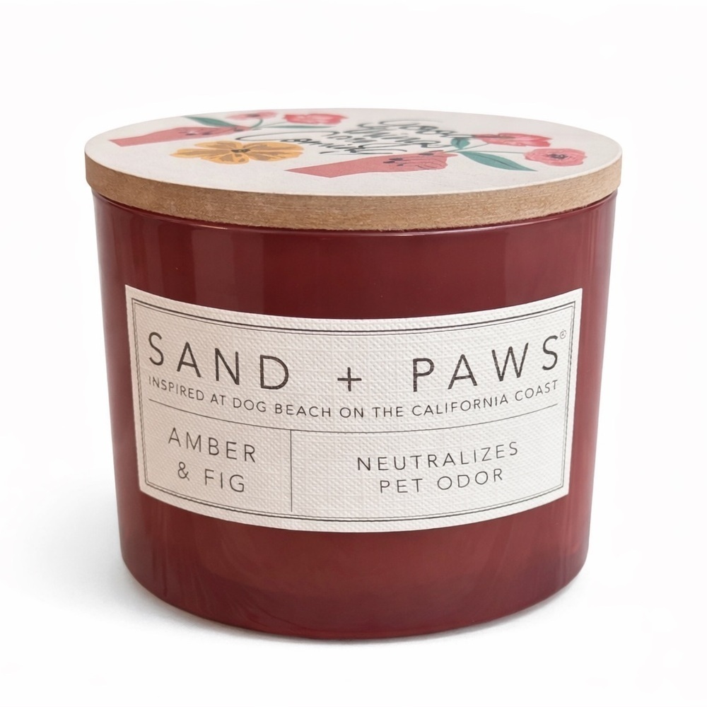 Amber & Fig Scented Candle